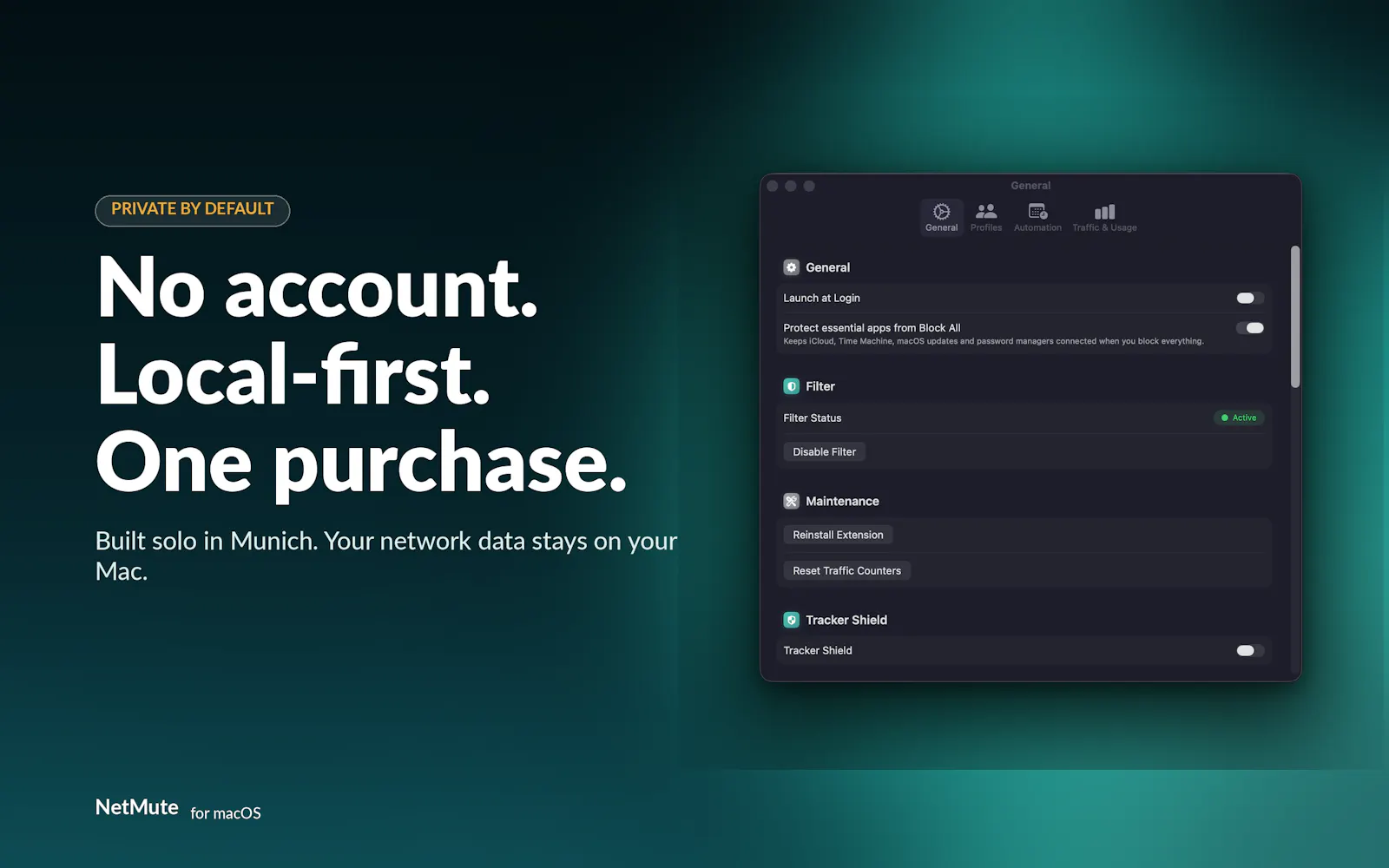 NetMute: Block Tracker for Mac screenshot 8