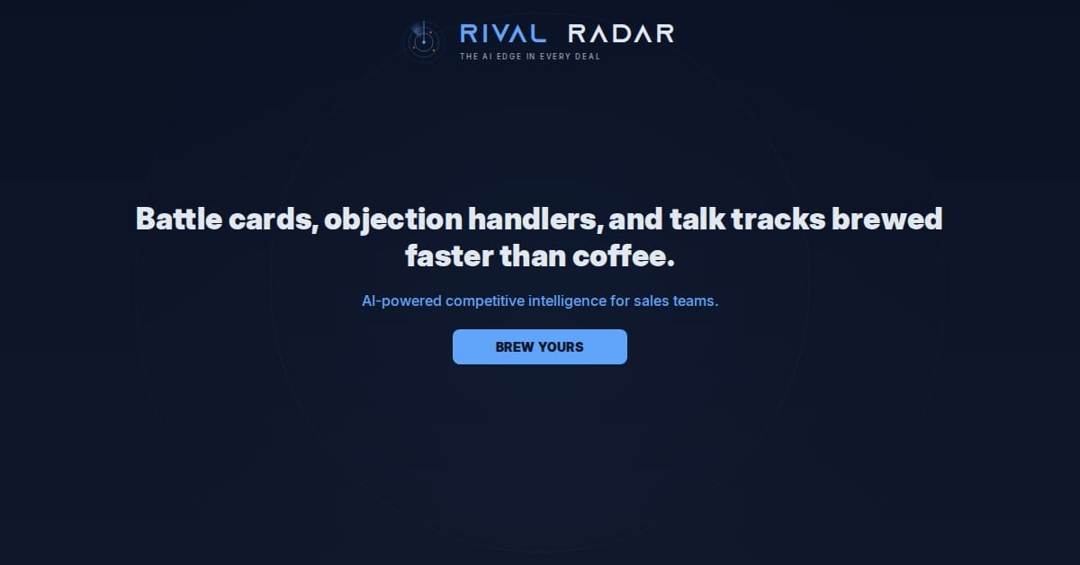 Rival Radar gallery image