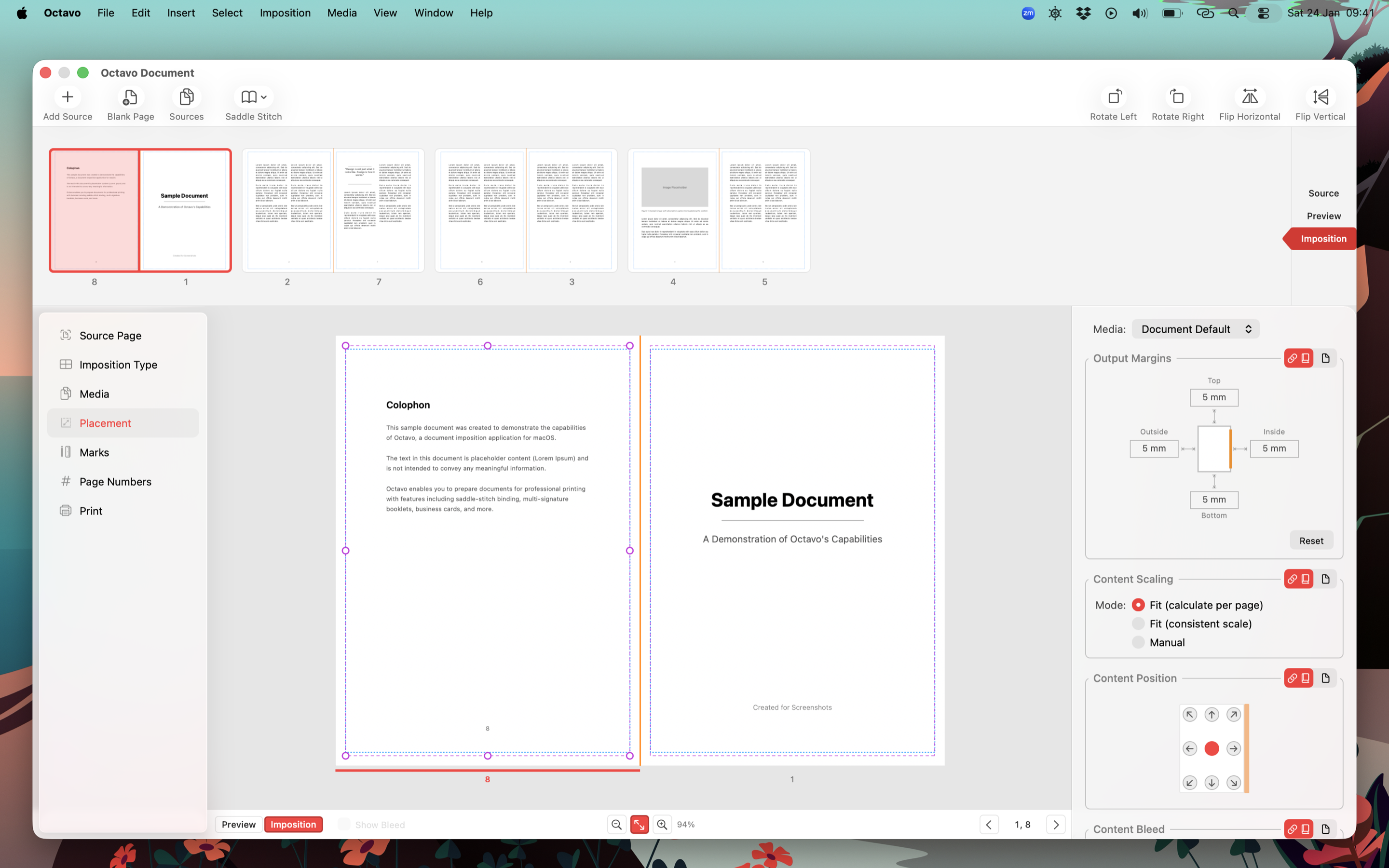 Octavo - Screenshot 2 showing product features and functionality