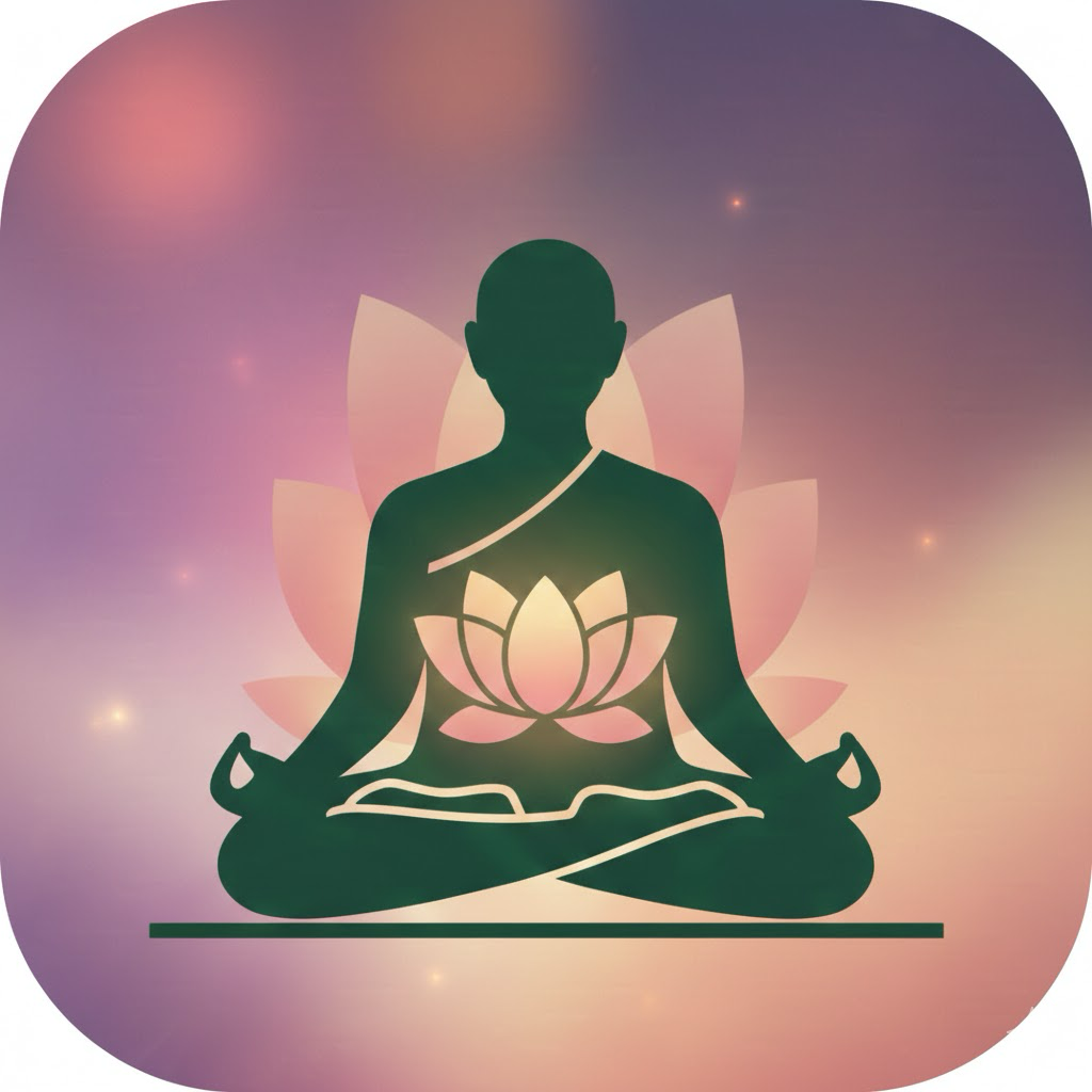 Pure Meditate - Product Hunt launch logo and brand identity