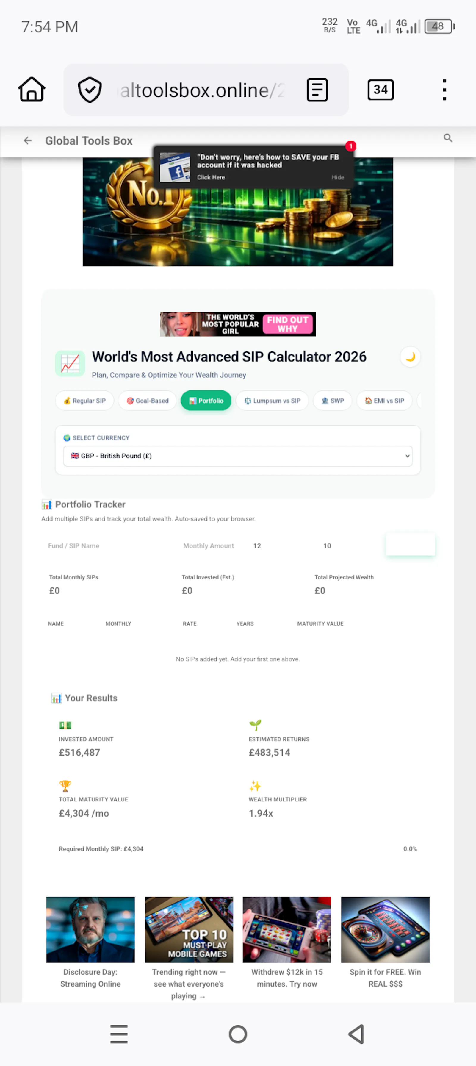 SIP Calculator 2026 screenshot 6