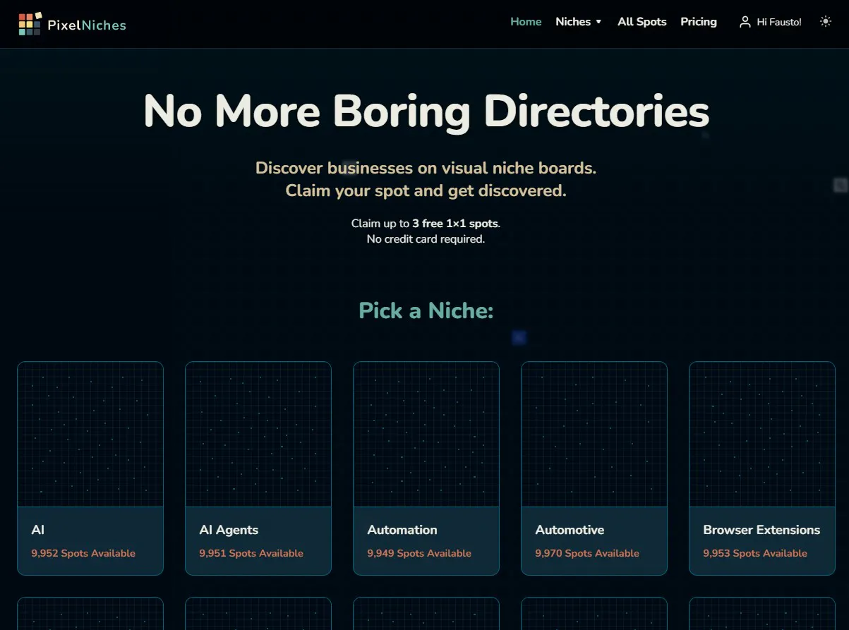 PixelNiches gallery image