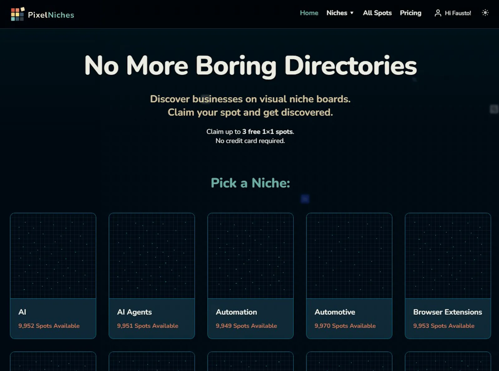 PixelNiches screenshot 1