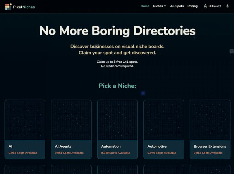 PixelNiches screenshot 1