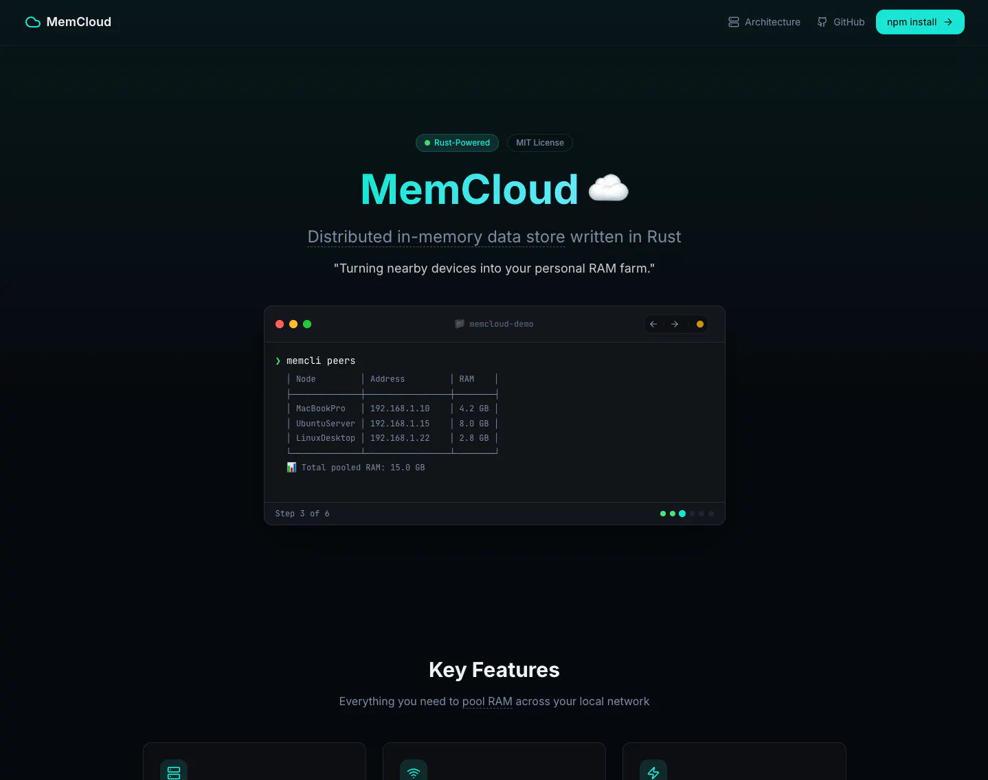 MemCloud gallery image