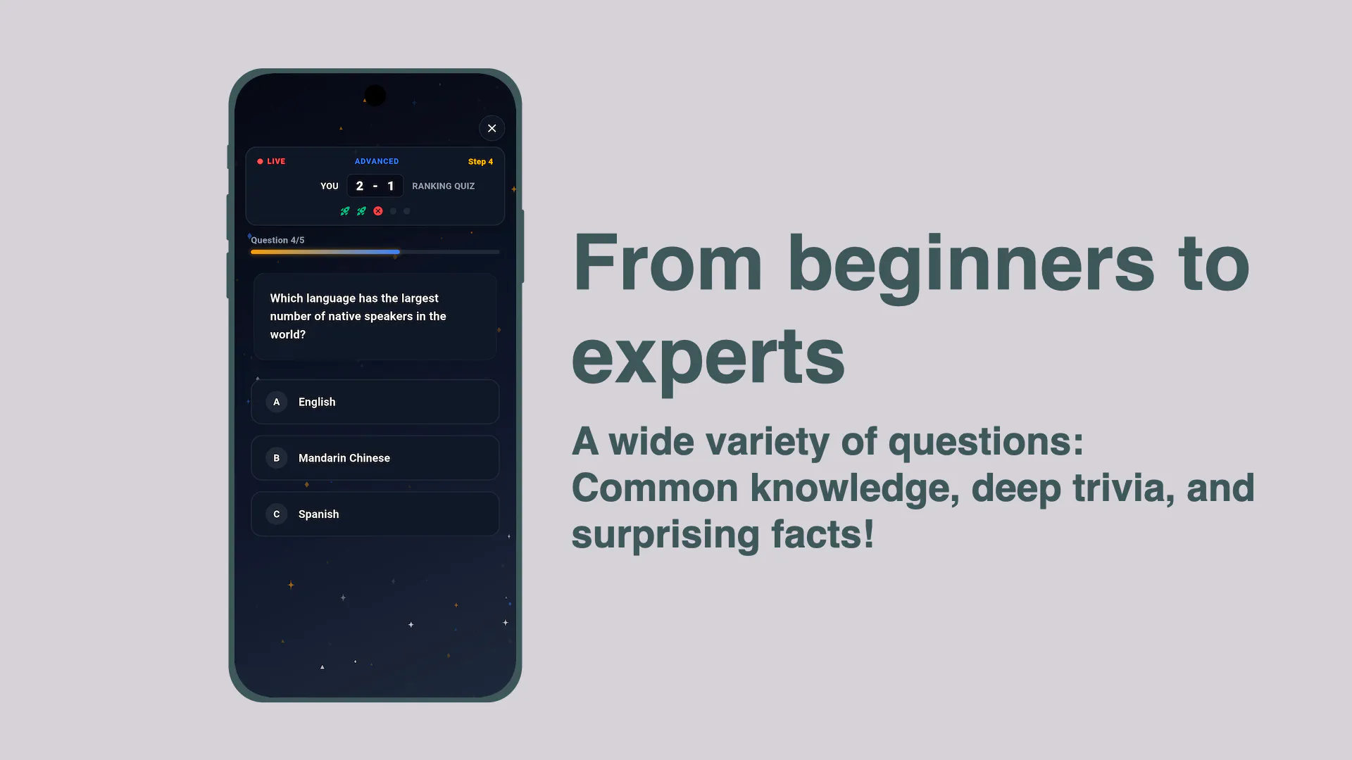 Ranking Trivia Quiz gallery image