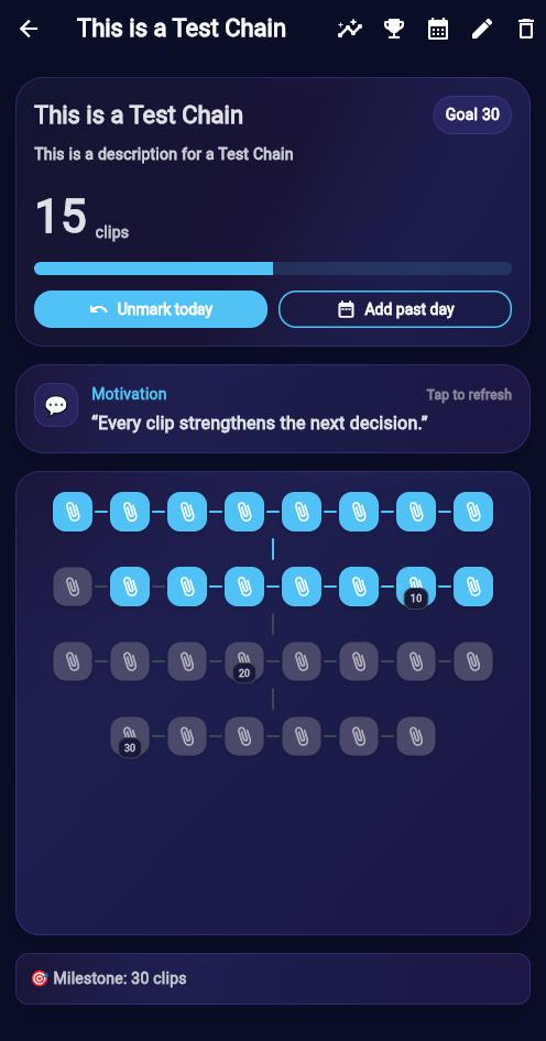 Quit With Clips: Habit Tracker gallery image
