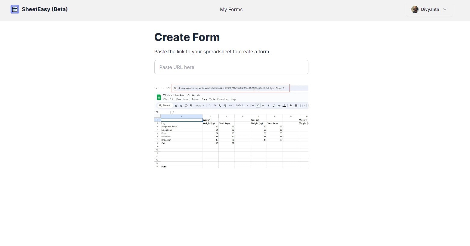 Sheeteasy (beta) media 2