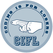 Coding is for losers