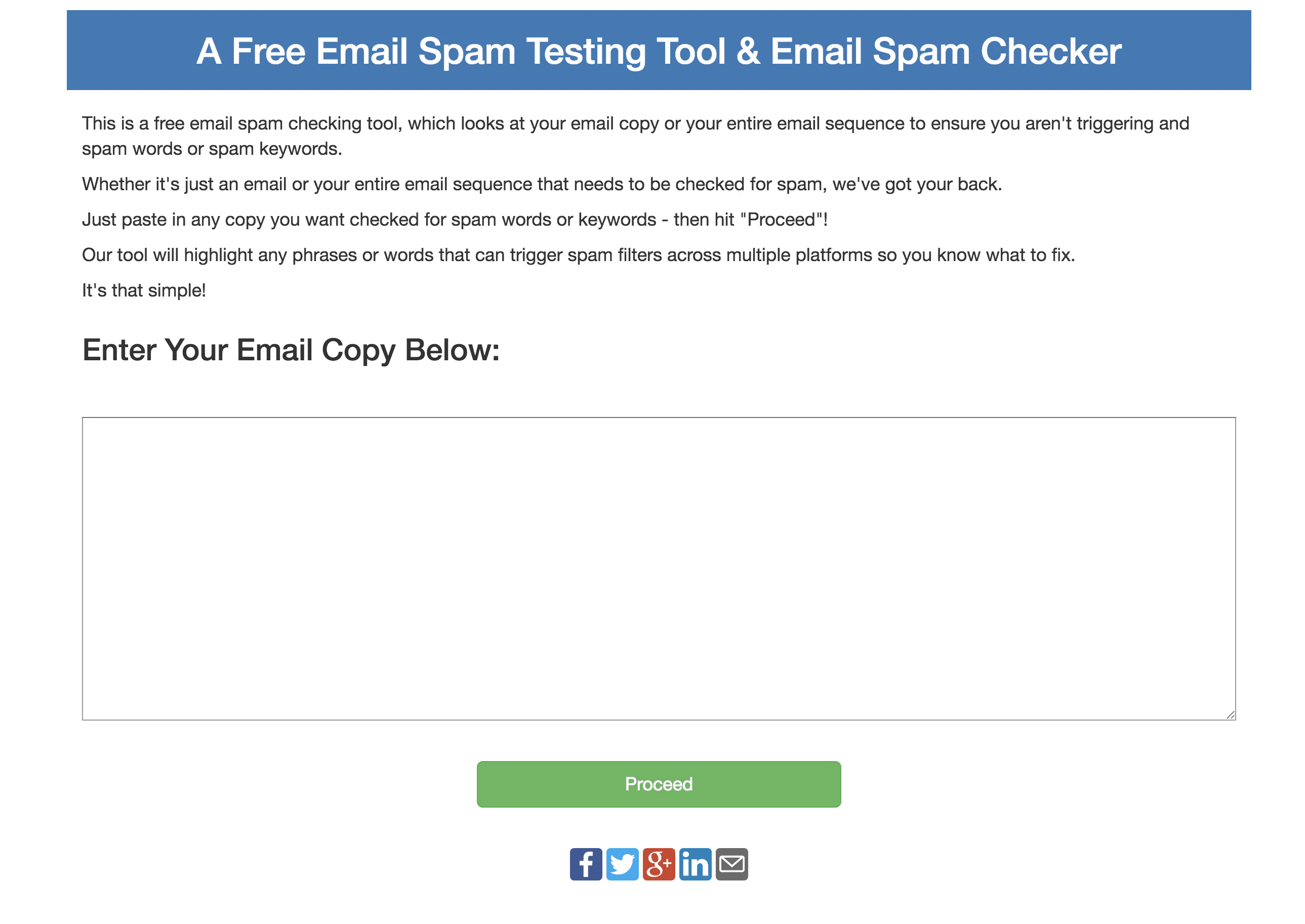 Email Copy Checker