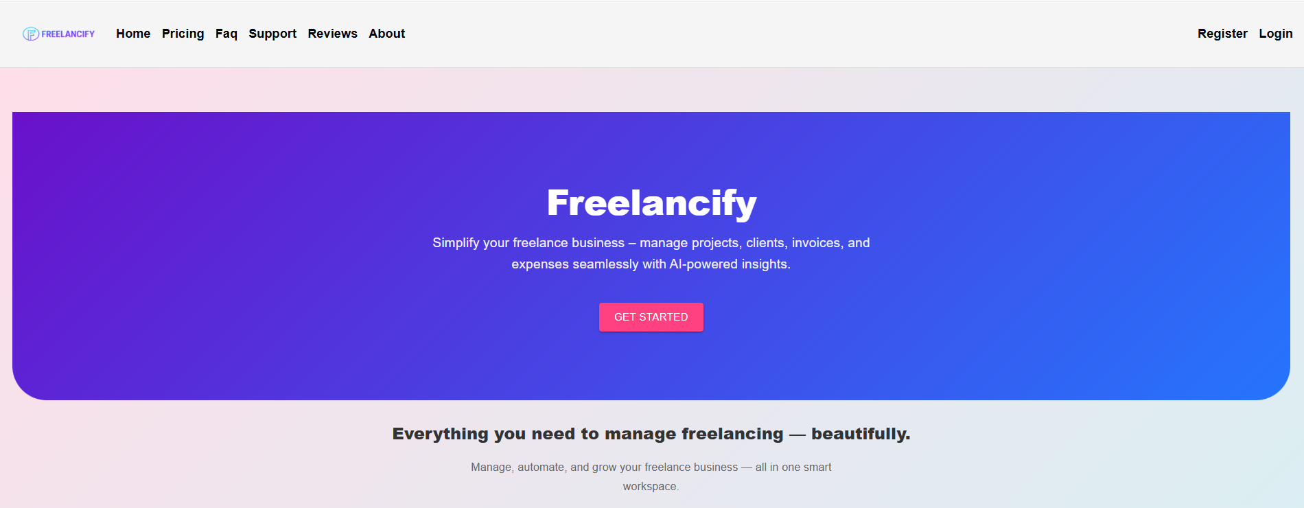 Freelancify gallery image