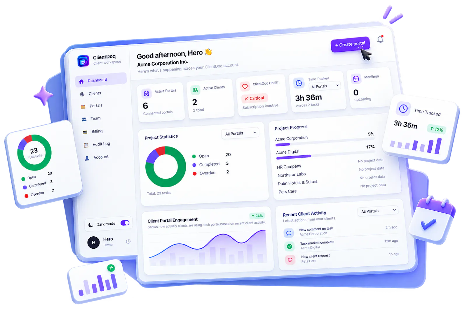 ClientDoq screenshot 1