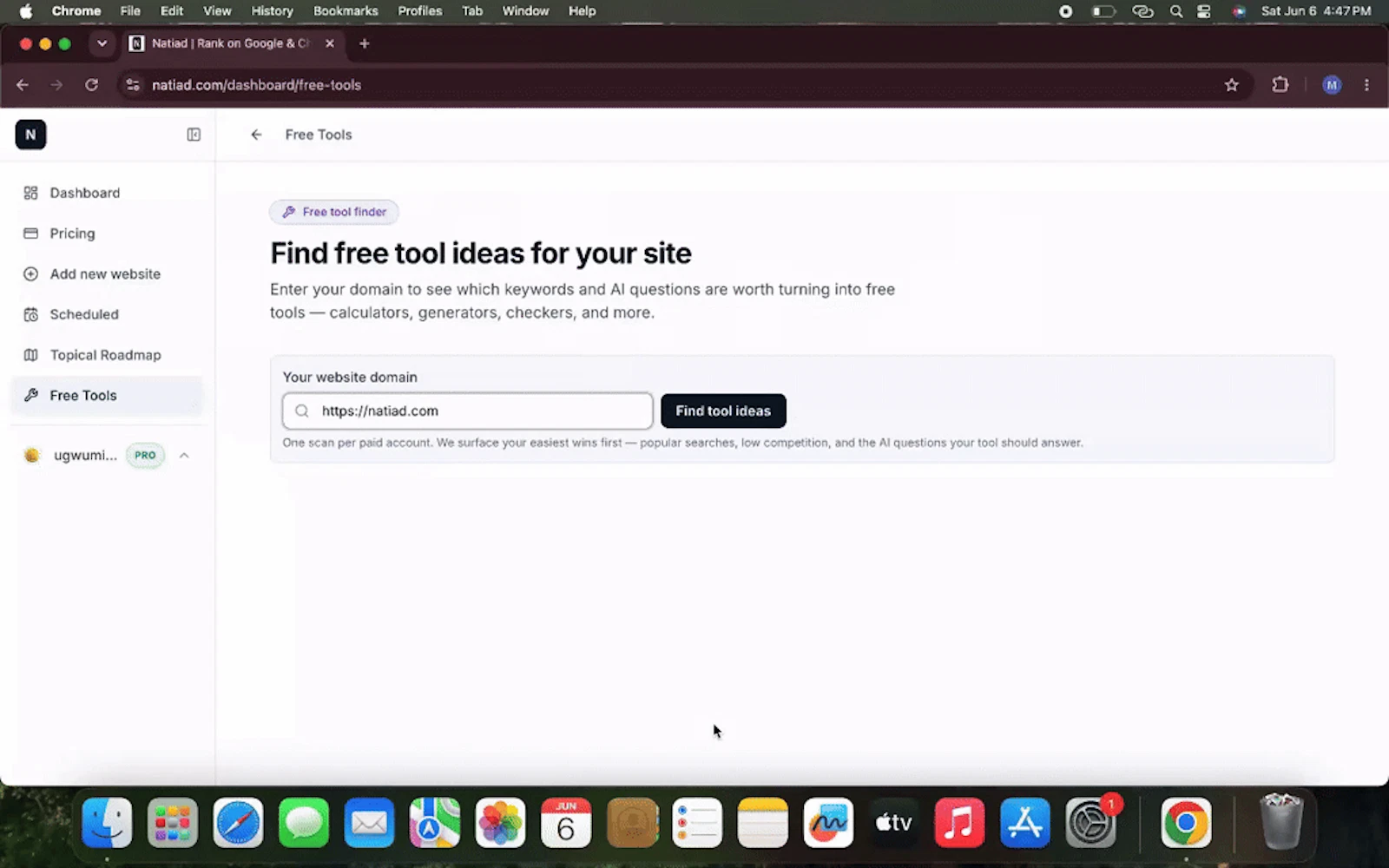 Natiad screenshot 1 (video preview)