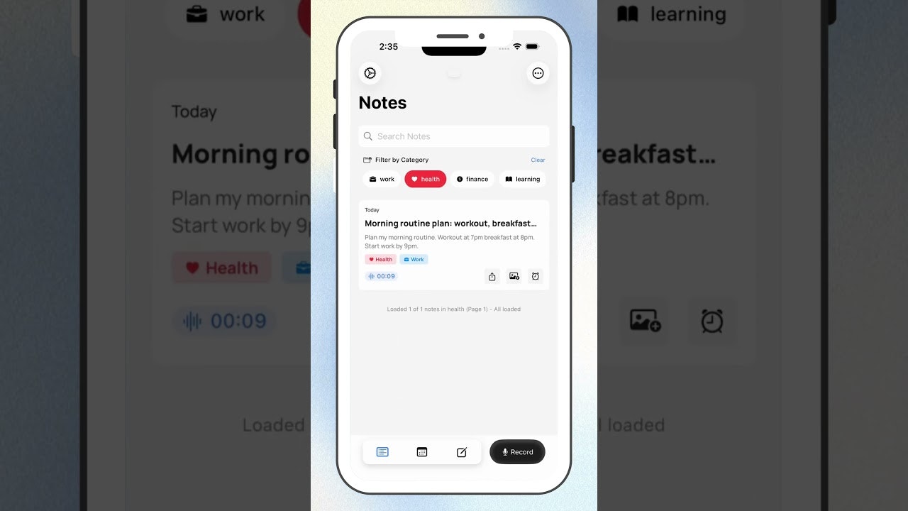 Voicely: AI Notes and Reminders gallery image