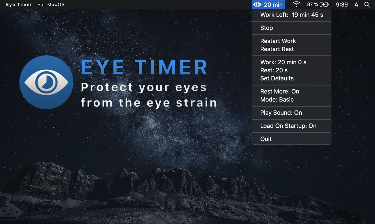 eye protection software for mac