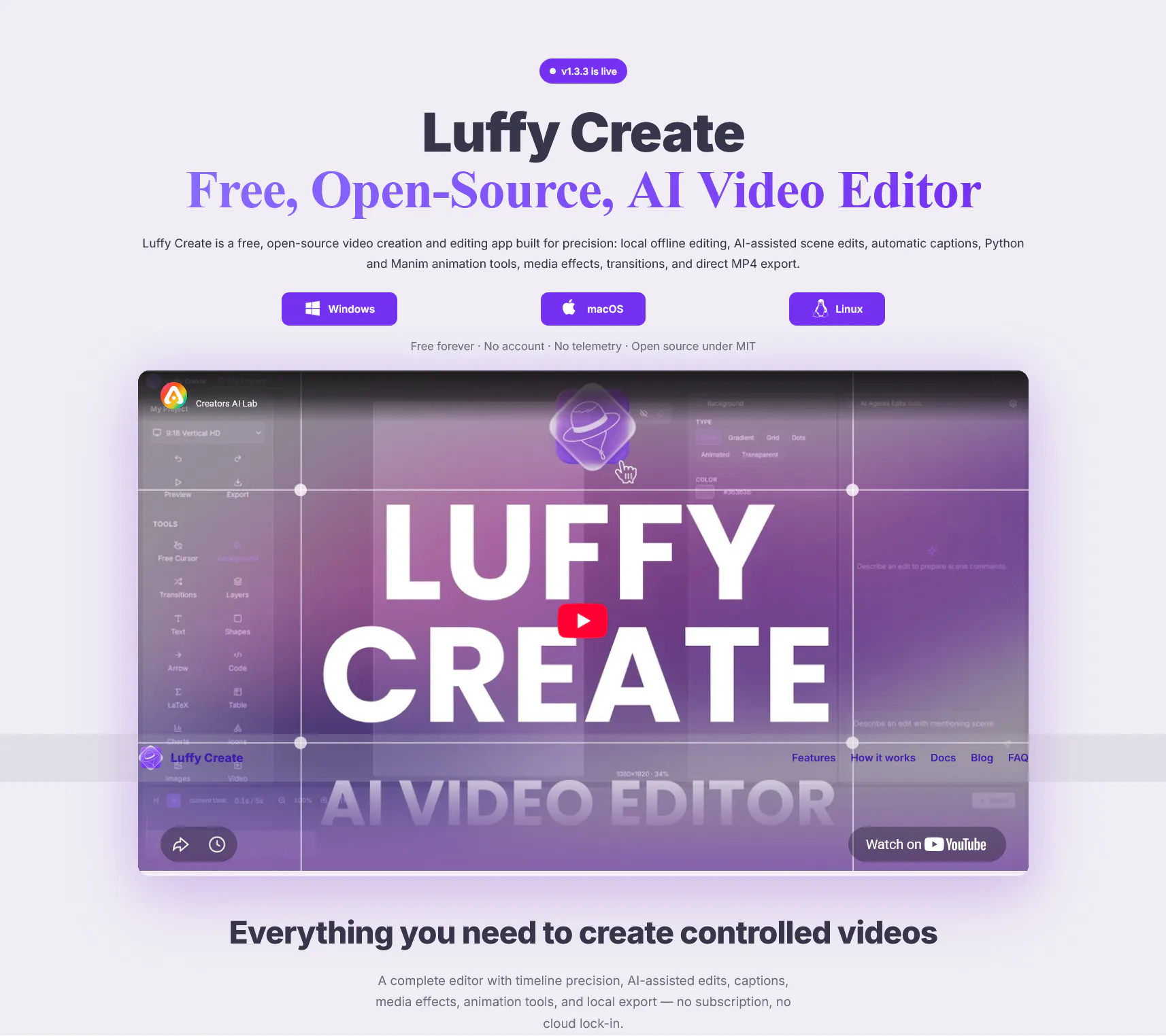 Luffy Create gallery image