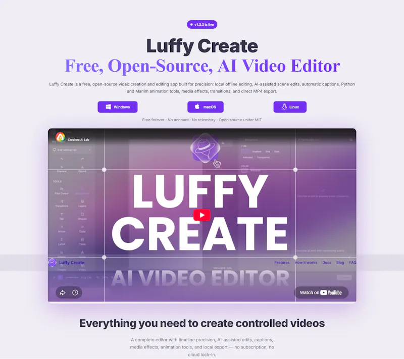 Luffy Create screenshot 3