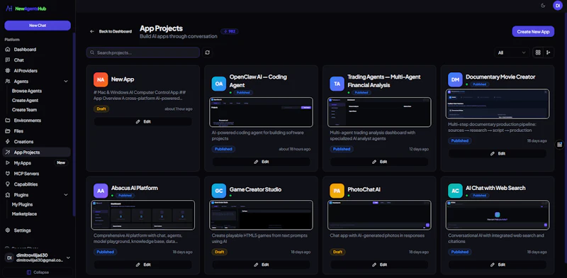 NewAgentsHub screenshot 10