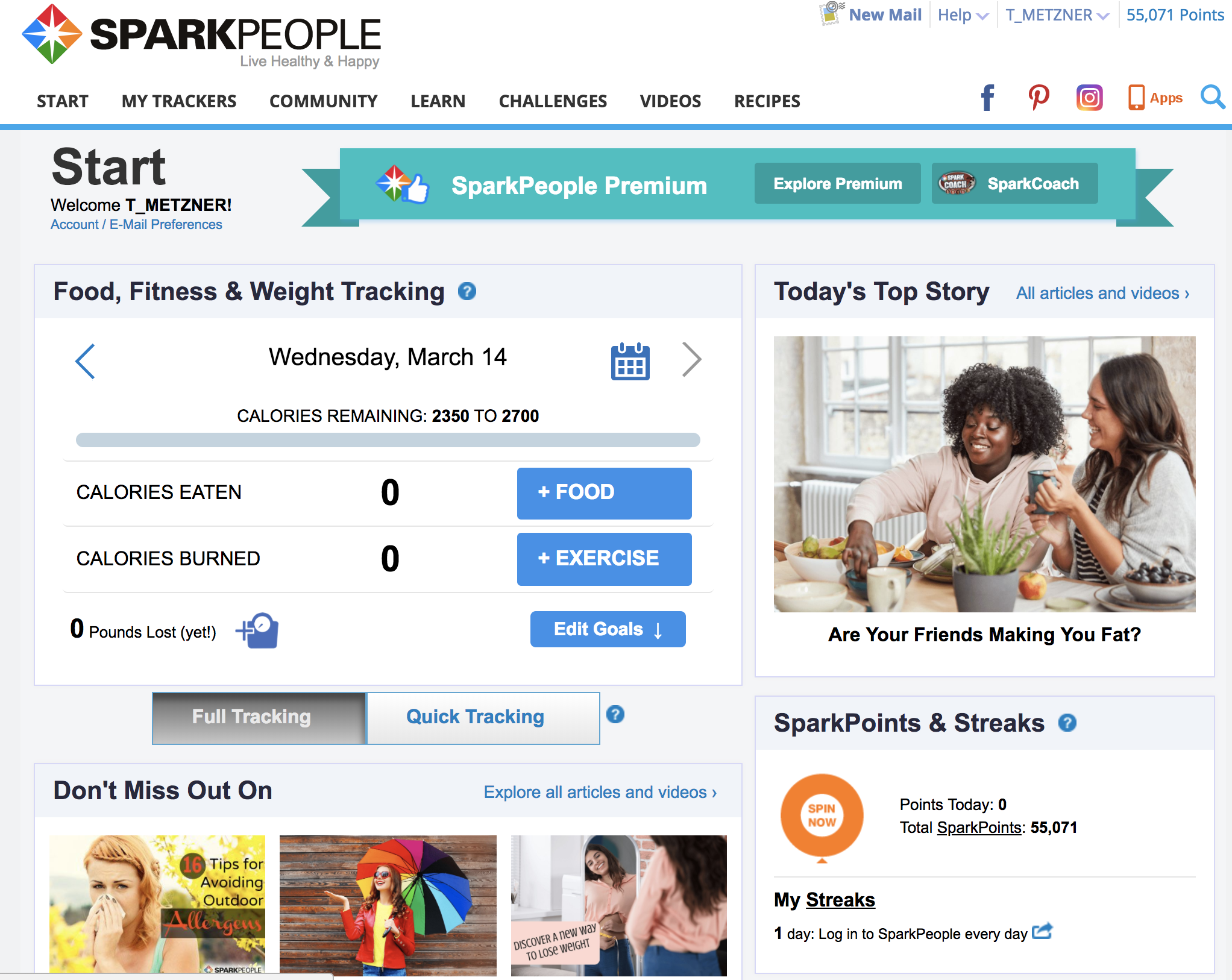 SparkPeople gallery image