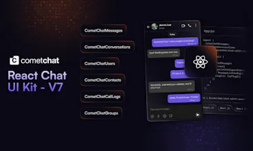 Production Ready UI Kits by CometChat gallery image