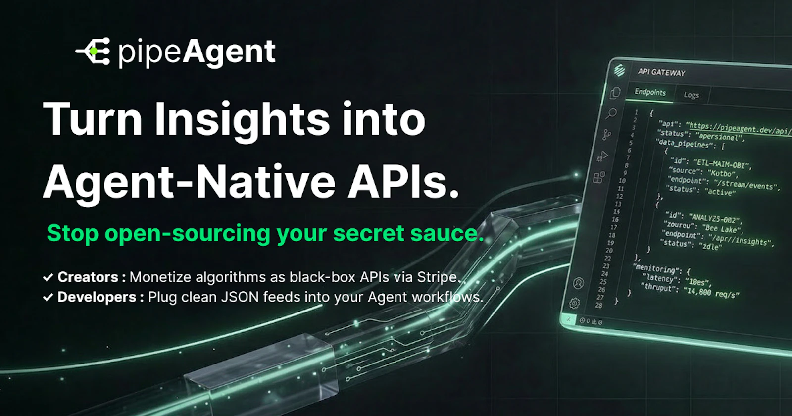 PipeAgent.dev screenshot 2