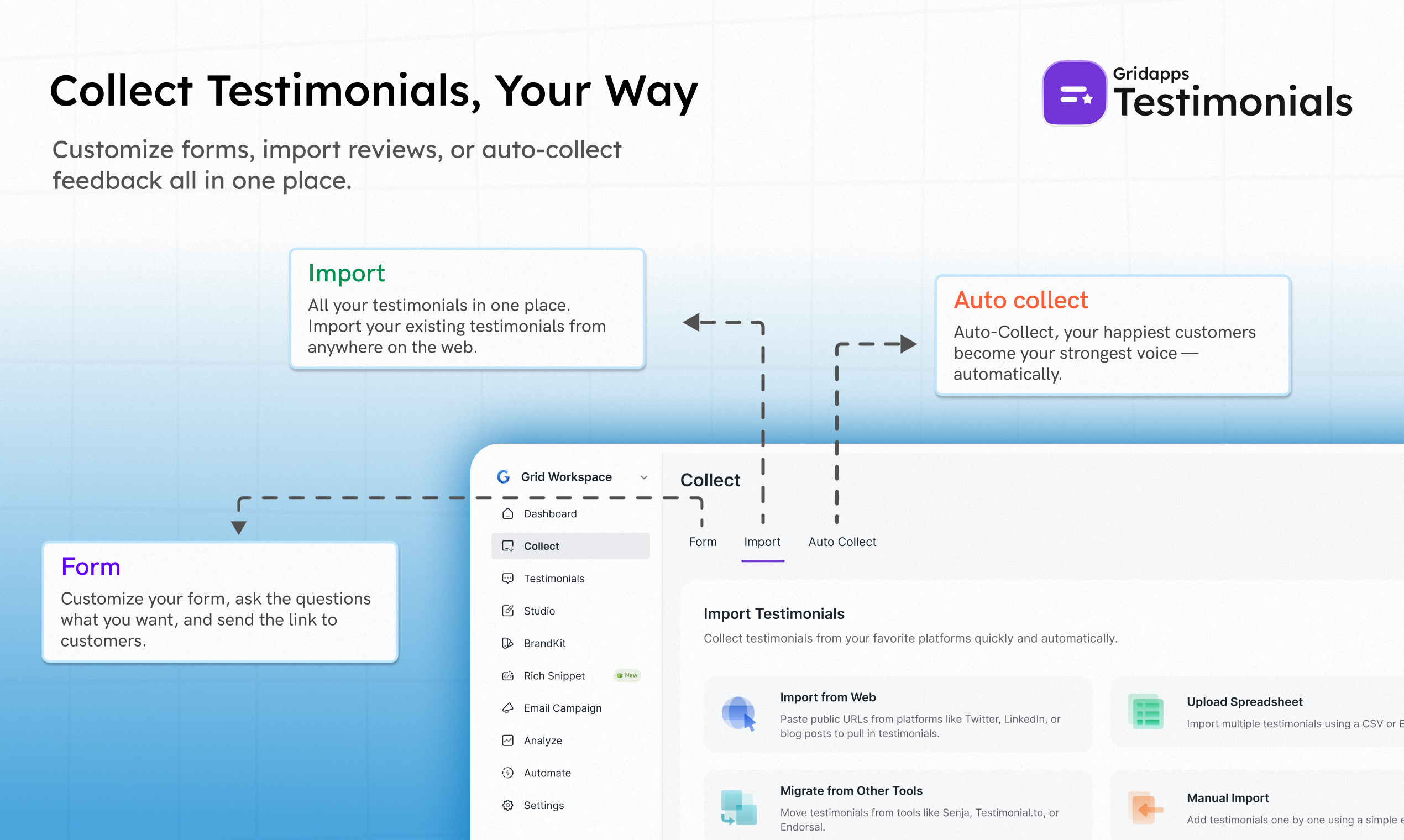Gridapps Testimonials gallery image