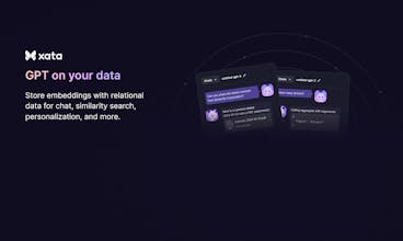 Serverless PostgreSQL Platform by Xata gallery image