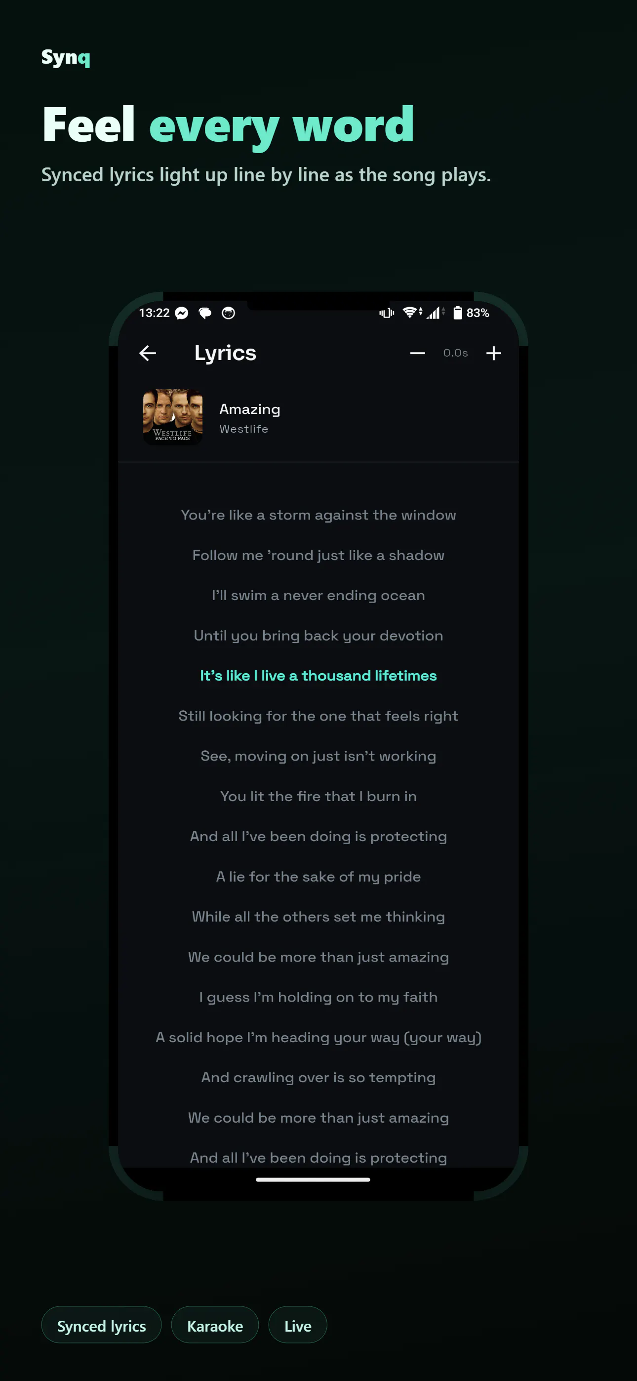 Synq - Hires Offline Music gallery image