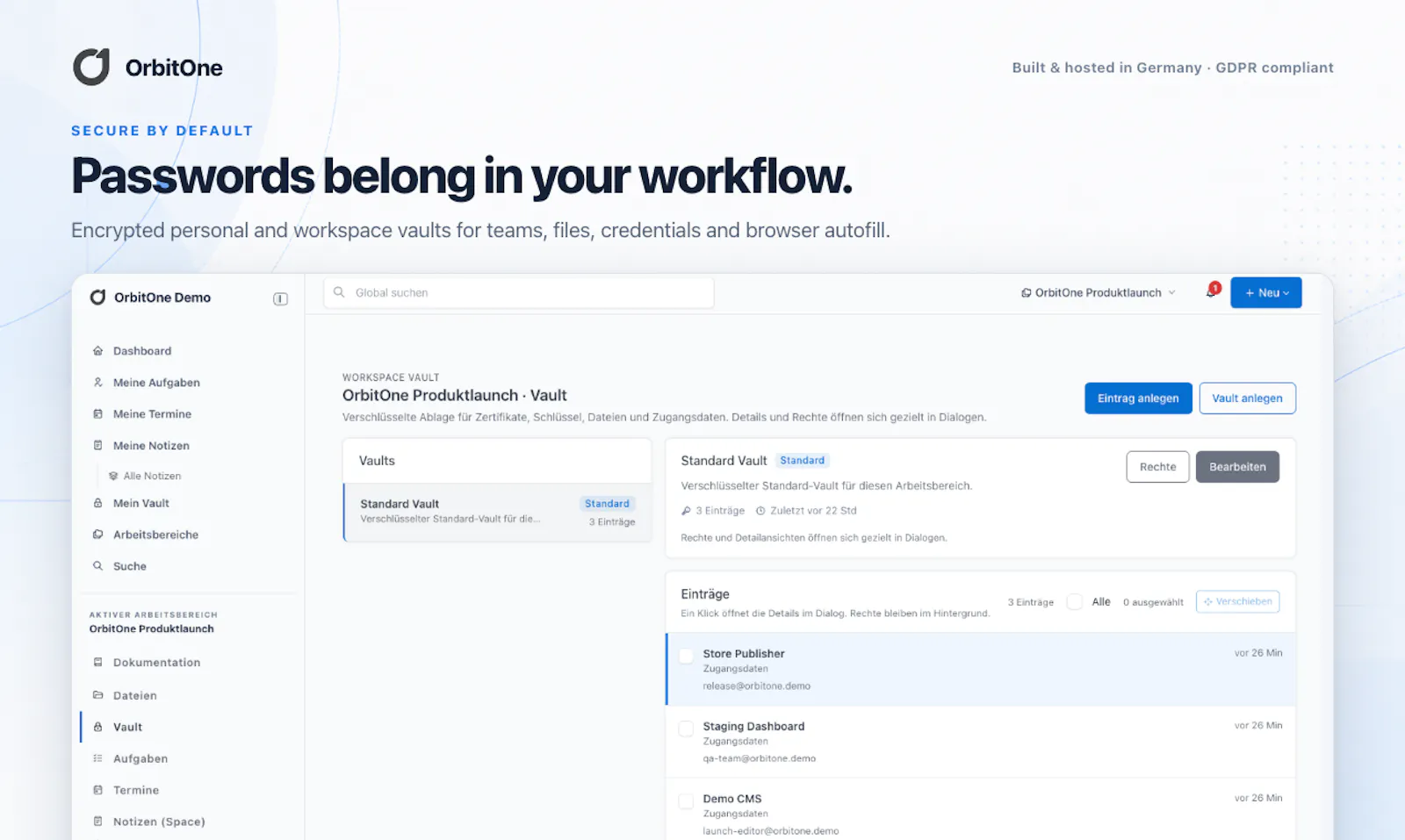 OrbitOne - Notes,Docs,Tasks,Repos,Vault screenshot 4