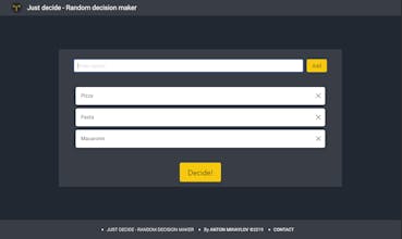 Just Decide gallery image