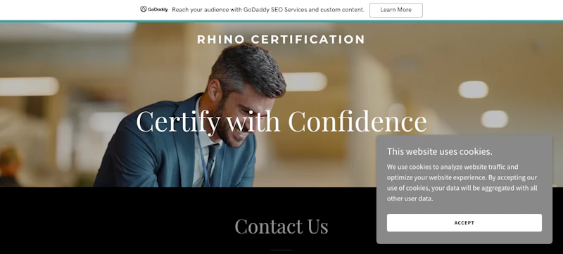 Rhino Certification screenshot 1