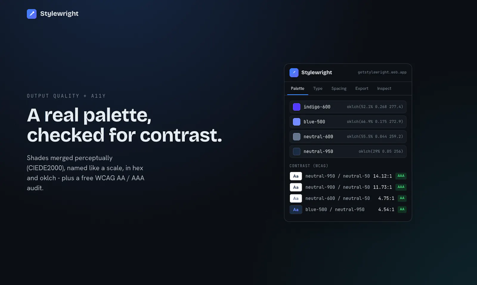 Stylewright screenshot 2