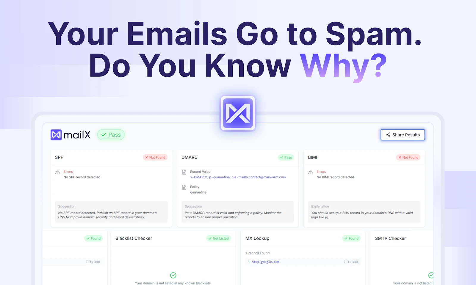 mailX by mailwarm screenshot 2