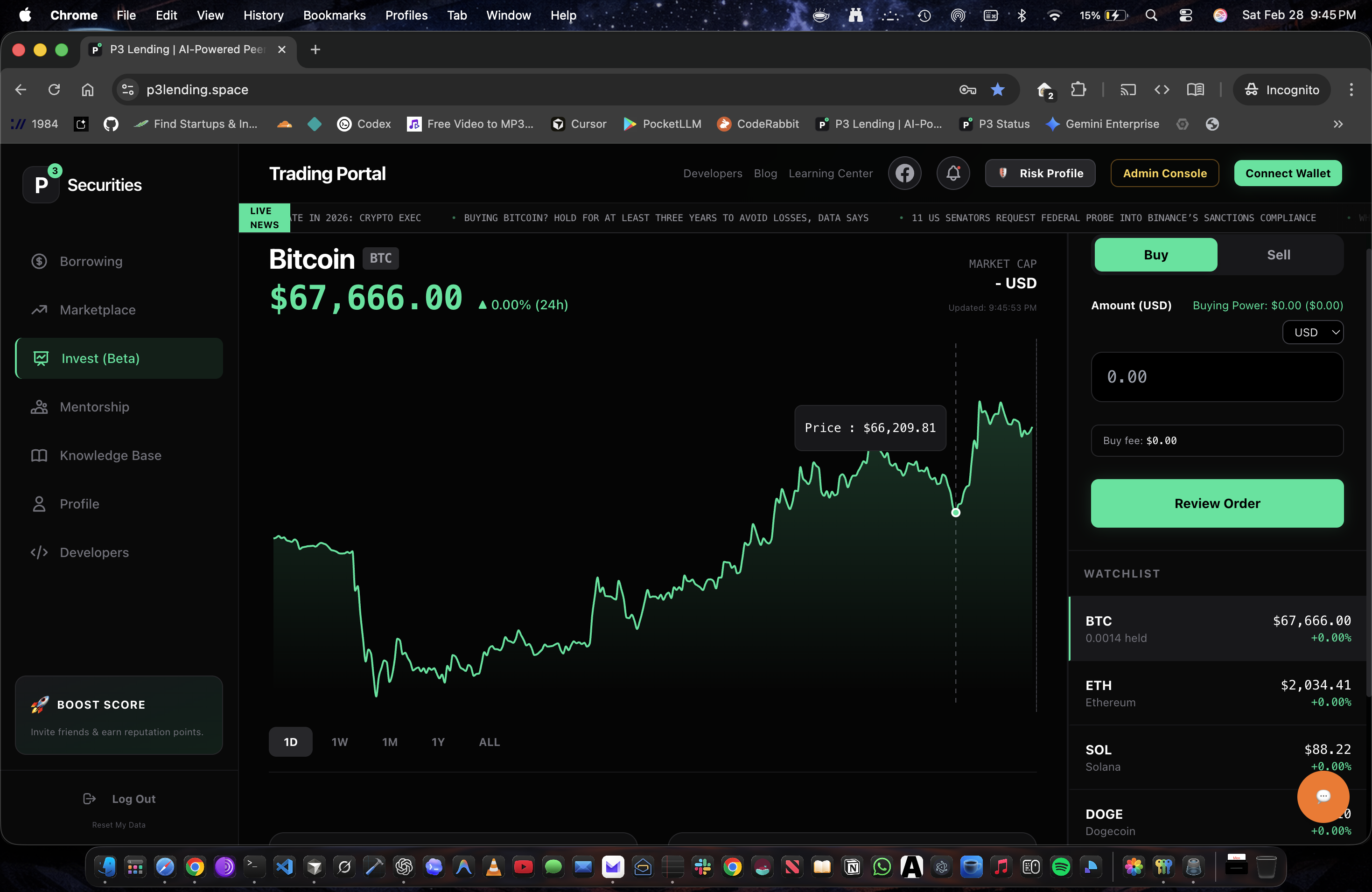 P3 Developer Dashboard gallery image