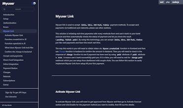 Myuser Payments: Fednow, Zelle, Wire gallery image