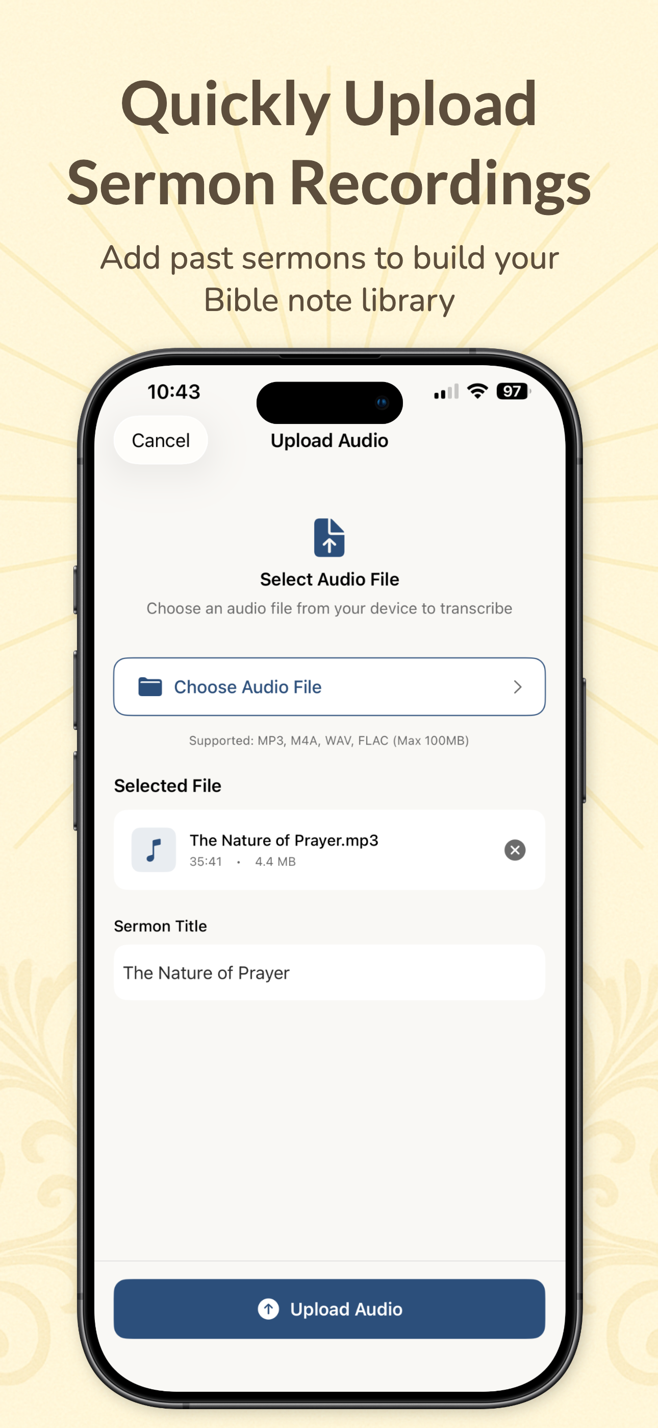 Bible Note Journal - Screenshot 4 showing product features and functionality