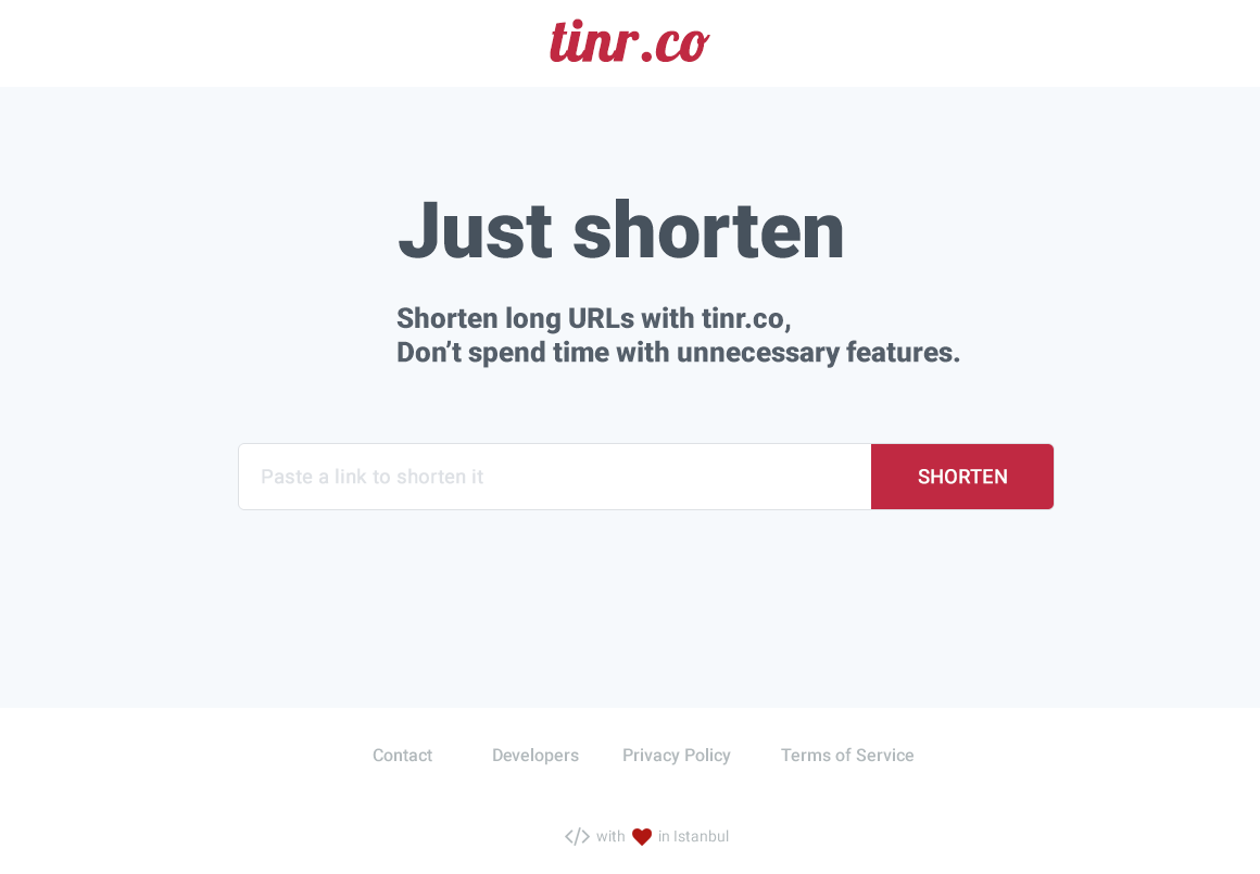 tinr.co | URL Shortener gallery image