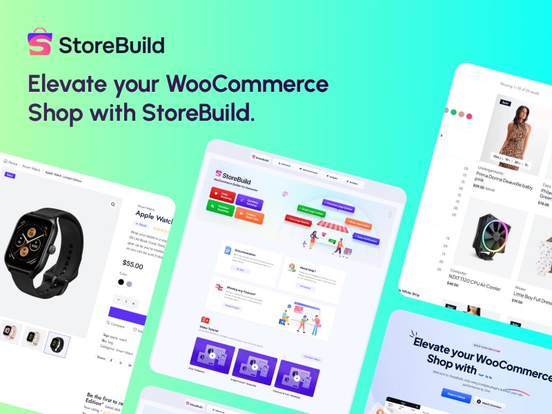 स्टोरबिल्ड - Woocommerce स्टोर बिल्डर के लिए एलिमेंट एडन्स मीडिया 2