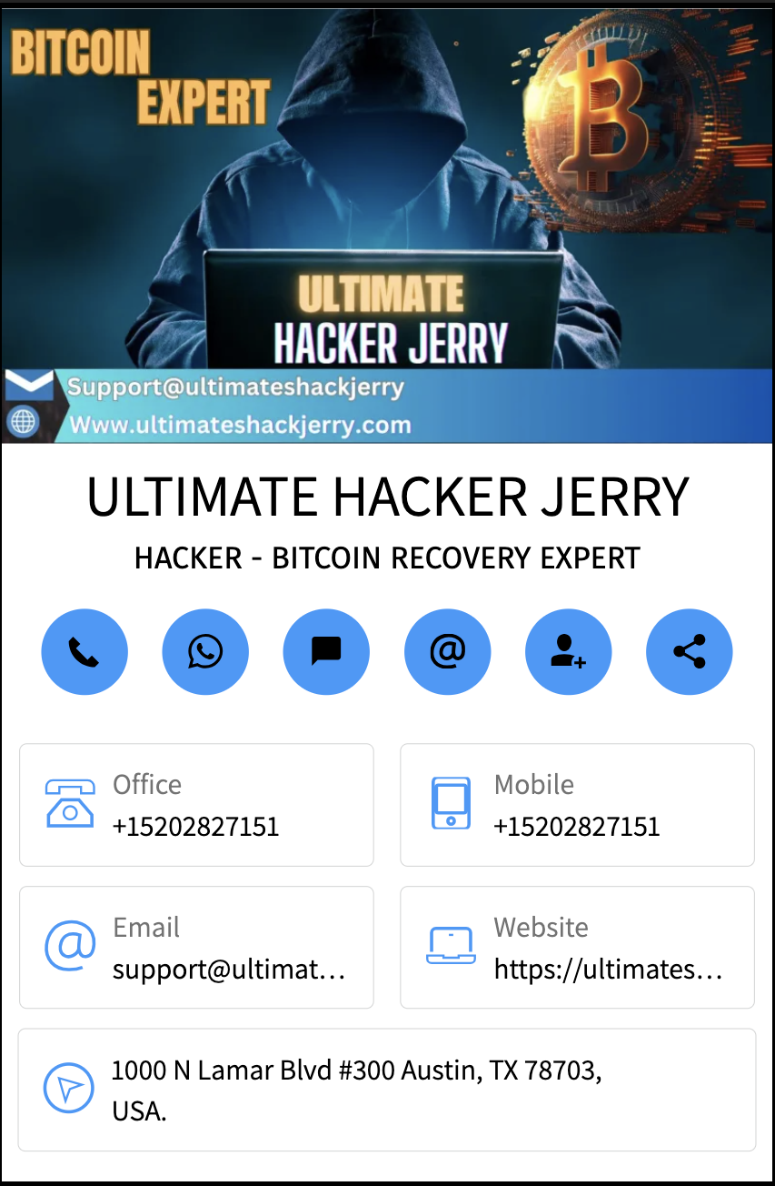 BTC Recovery Expert/ UltimateHackerJerry Medien 5