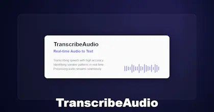 TranscribeAudio gallery image