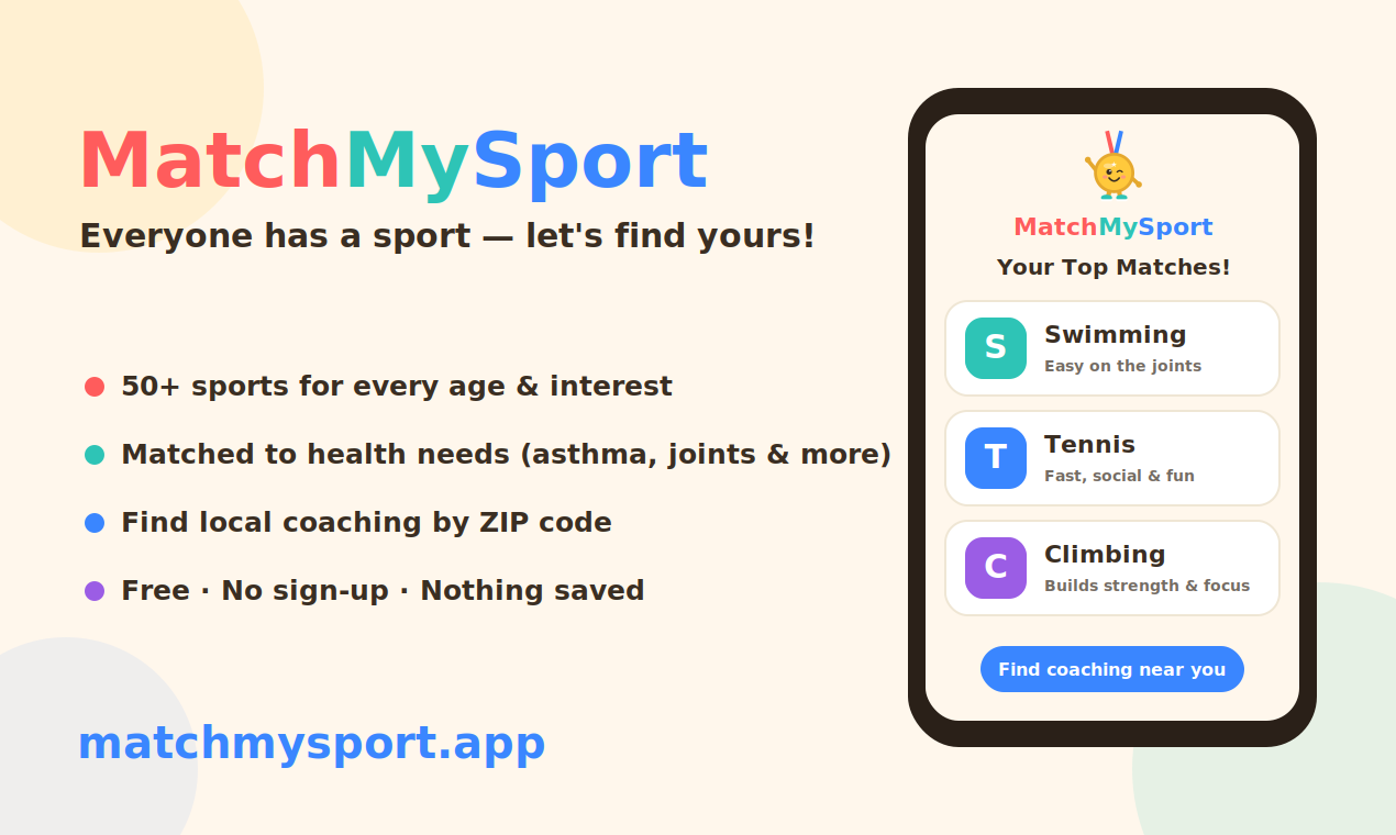 MatchMySport gallery image