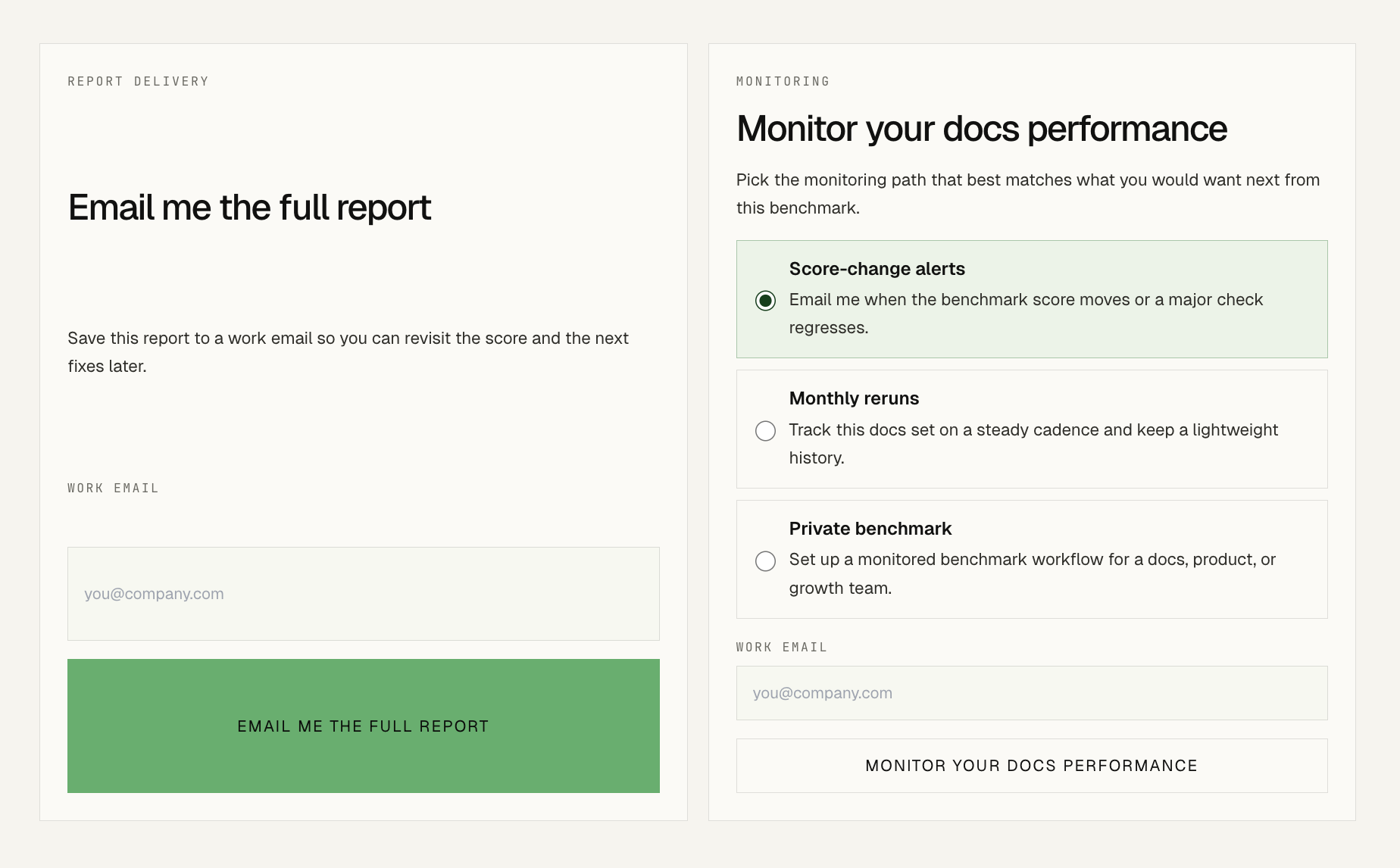 Agent-Ready Docs Benchmark gallery image