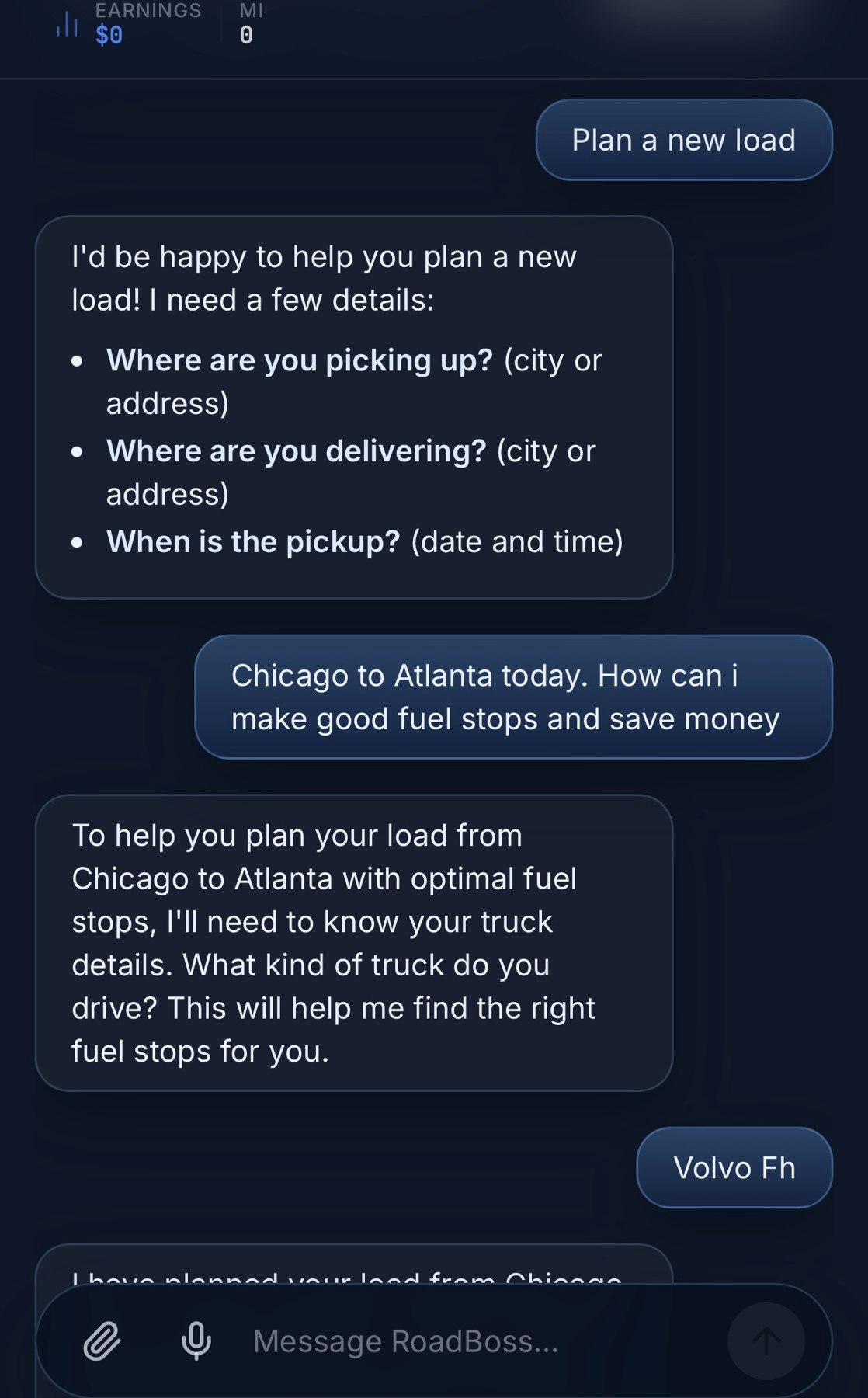 Roadboss - Screenshot 3 showing product features and functionality