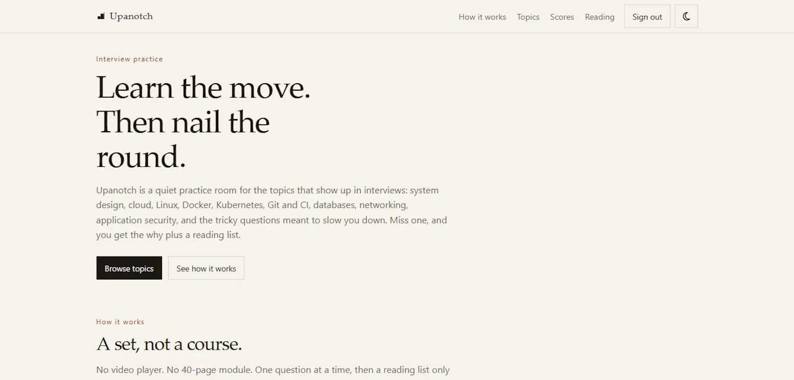 Upanotch screenshot 2