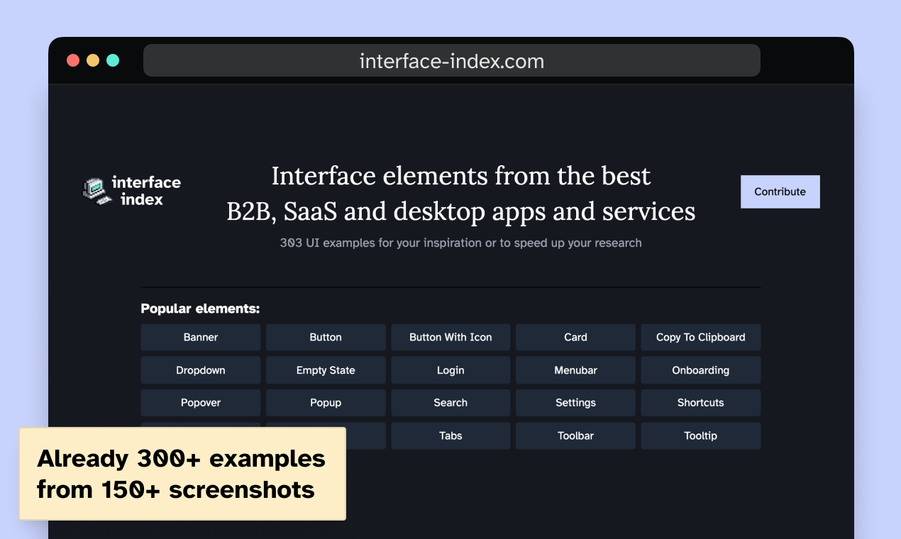 Interface Index gallery image
