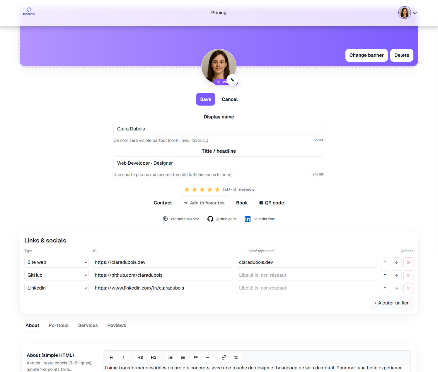 IndexMe - Screenshot 3 preview