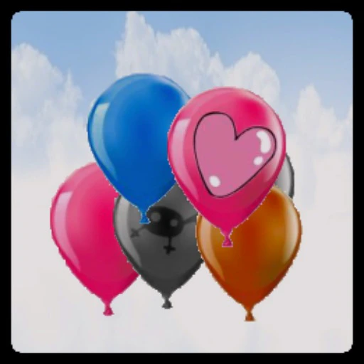 Balloon pop and coins