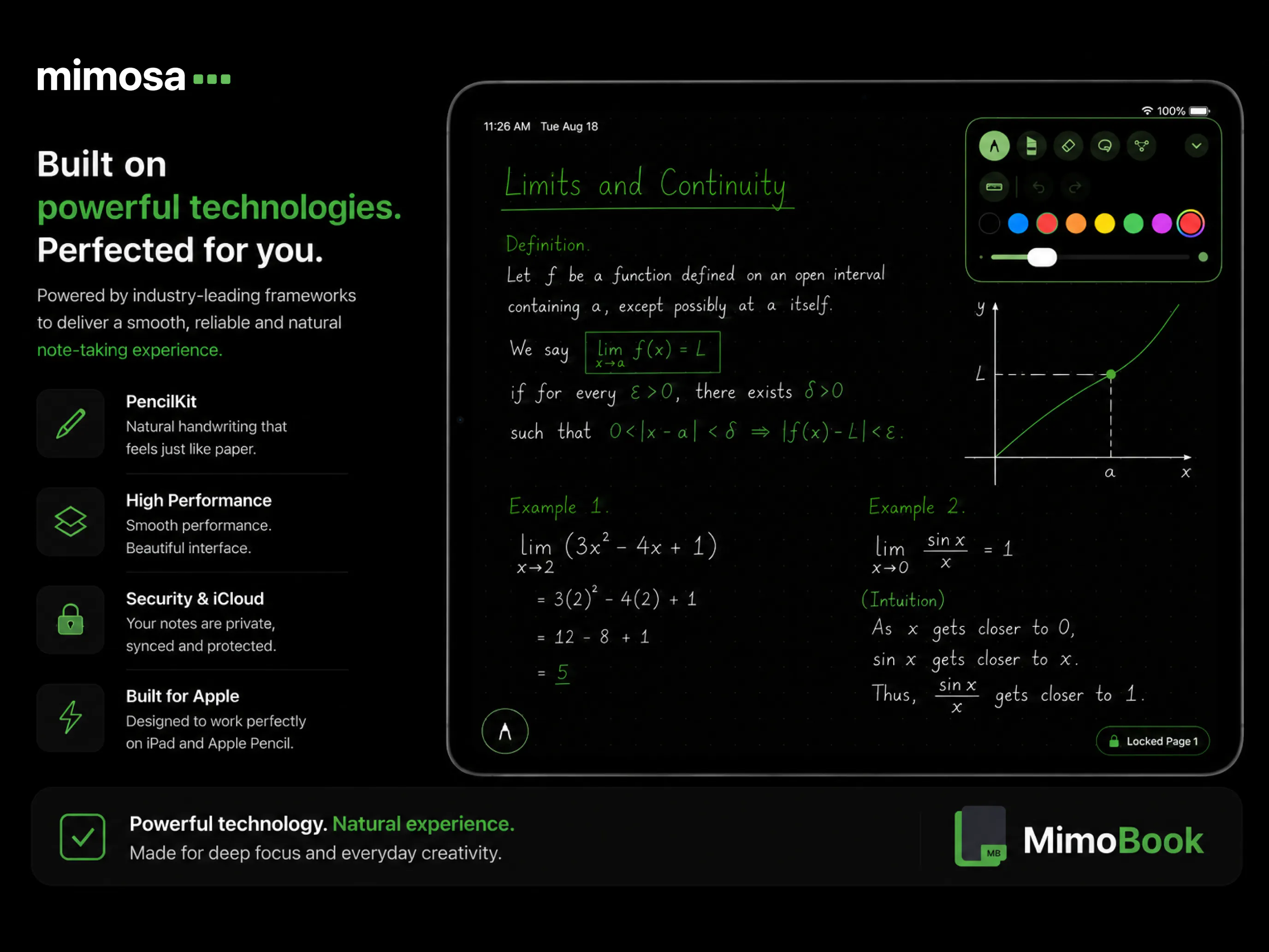 mimosa PDF screenshot