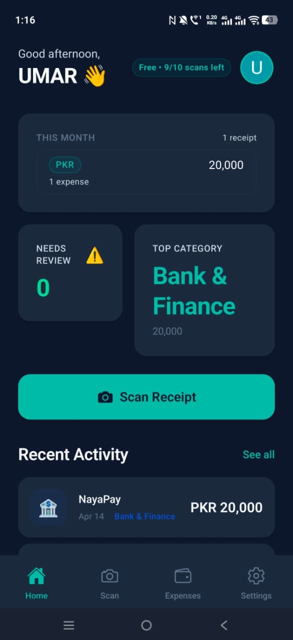 SnapBooks - AI Receipt Scanner gallery image