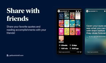Bookshelf: A Better Reading Tracker gallery image